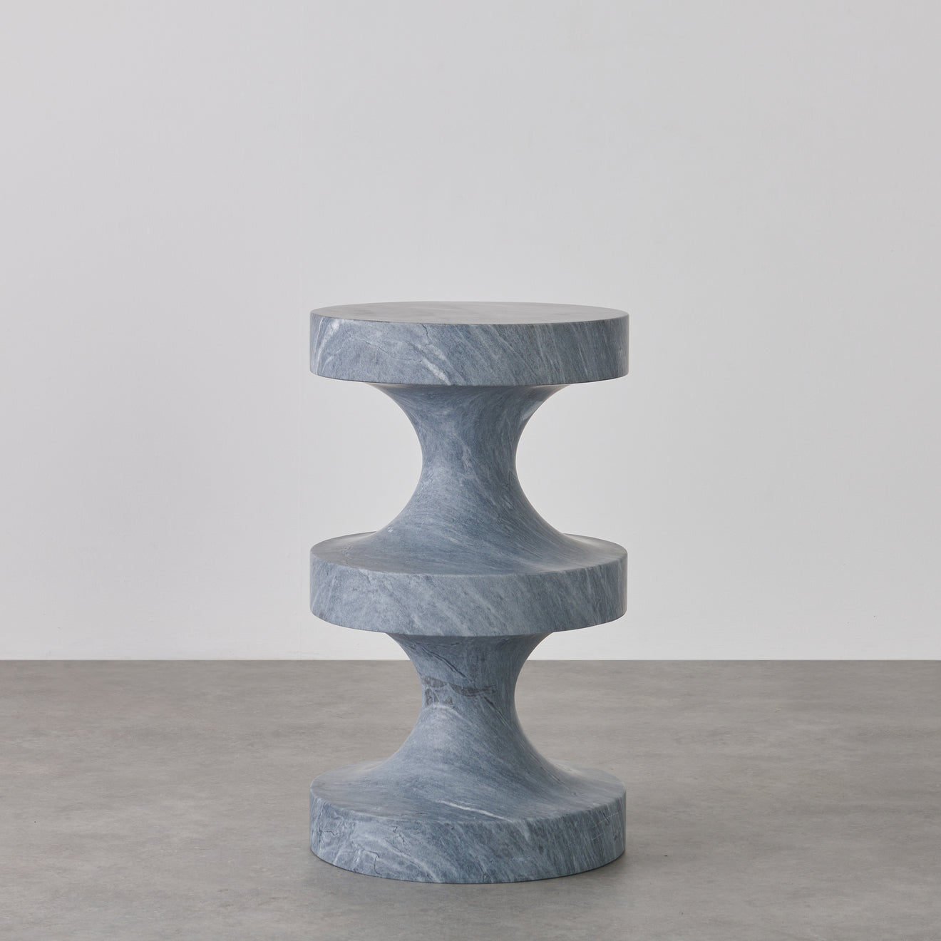 TRIPLE TIERED MARBLE SIDE TABLE(S)